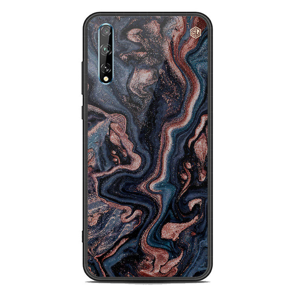 Marble Series Soft Phone Case - Acrylic Case - Design 4 - - Huawei Y8p