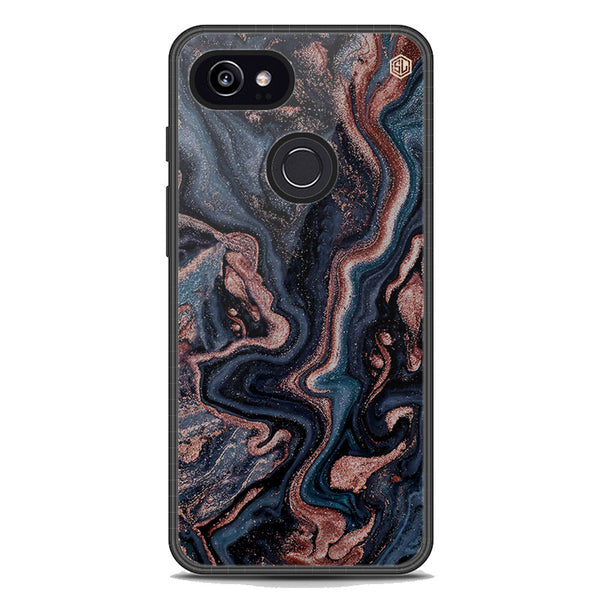 Marble Series Soft Phone Case - Metal Case - Design 4 - Google Pixel 3 XL