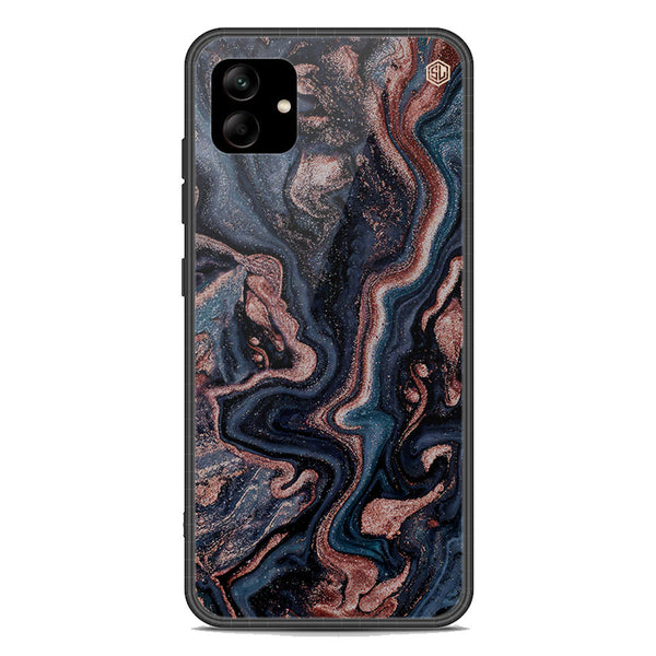 Marble Series Soft Phone Case - Premium Glass Case - Design 4 - Samsung Galaxy M04 4G