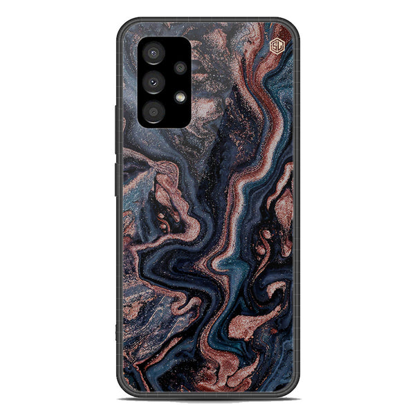 Marble Series Soft Phone Case - Premium Glass Case - Design 4 - Samsung Galaxy A73 5G