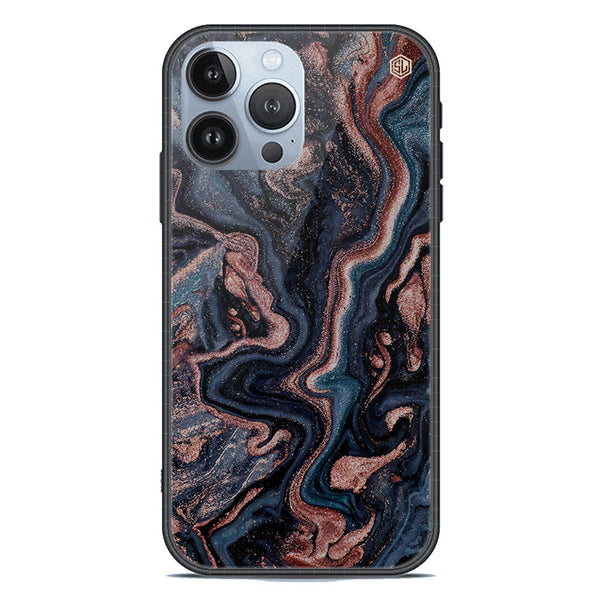 Marble Series Soft Phone Case - Premium Glass Case - Design 4 - iPhone 13 Pro Max