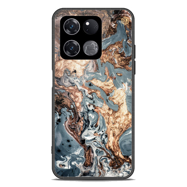Marble Series Soft Phone Case - Premium Glass Case - Design 5 - OnePlus Ace Racing
