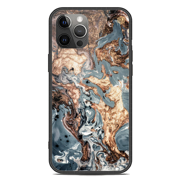 Marble Series Soft Phone Case - Premium Glass Case - Design 5 - iPhone 12 Pro Max