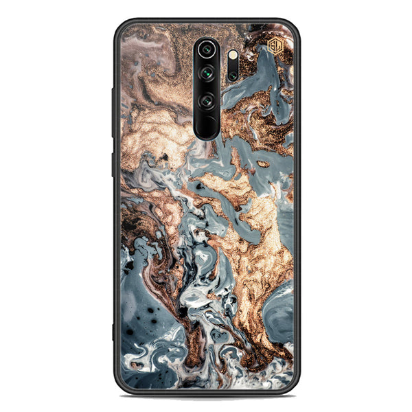 Marble Series Soft Phone Case - Premium Glass Case - Design 5 - Xiaomi Redmi Note 8 Pro