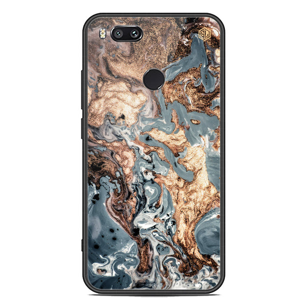 Marble Series Soft Phone Case - Premium Glass Case - Design 5 - Xiaomi Mi A1 / Mi 5X