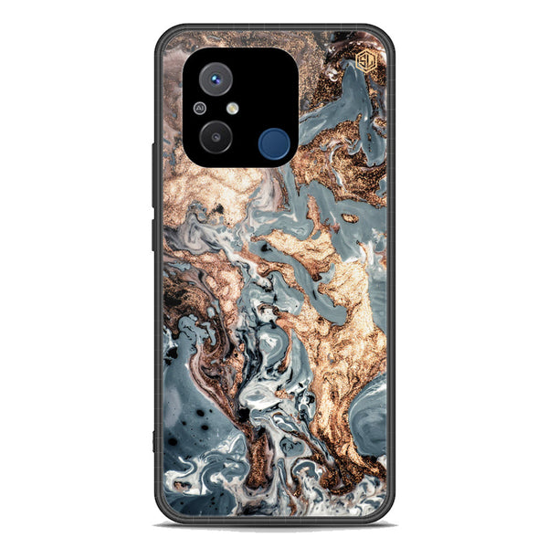 Marble Series Soft Phone Case - Premium Glass Case - Design 5 - Xiaomi Redmi 12C