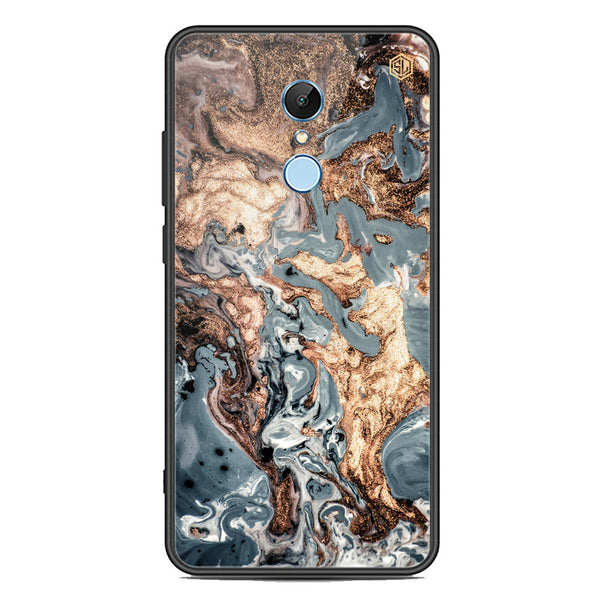 Marble Series Soft Phone Case - Premium Glass Case - Design 5 - Xiaomi Redmi 5