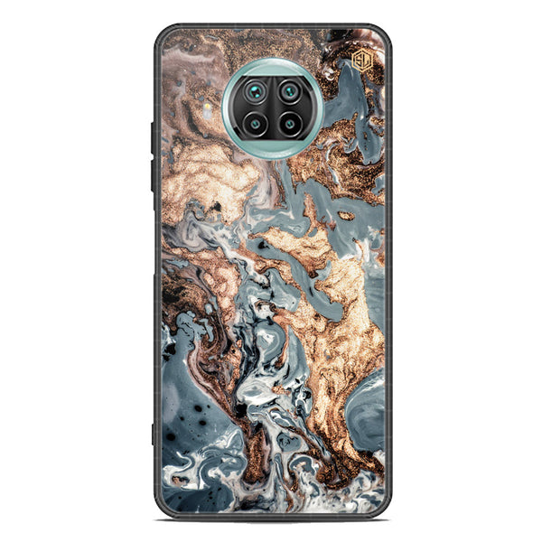 Marble Series Soft Phone Case - Premium Glass Case - Design 5 - Xiaomi Mi 10T Lite