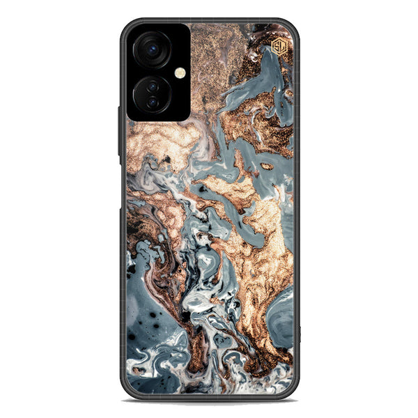 Marble Series Soft Phone Case - Premium Glass Case - Design 5 - Tecno Camon 19 Neo