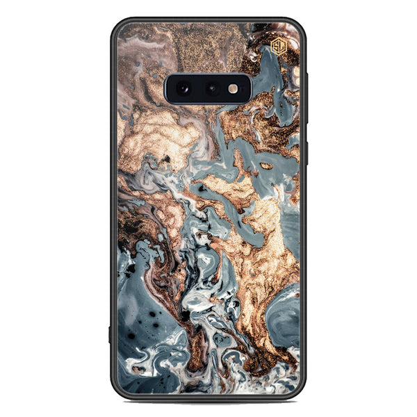 Marble Series Soft Phone Case - Premium Glass Case - Design 5 - Samsung Galaxy S10e