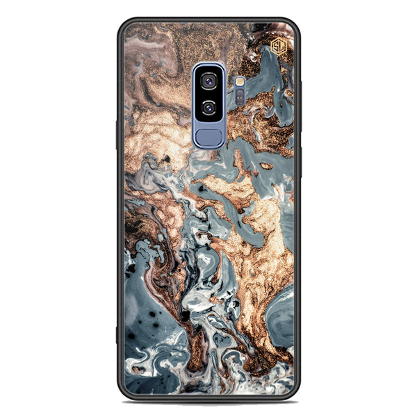 Marble Series Soft Phone Case - Premium Glass Case - Design 5 - Samsung Galaxy S9 Plus