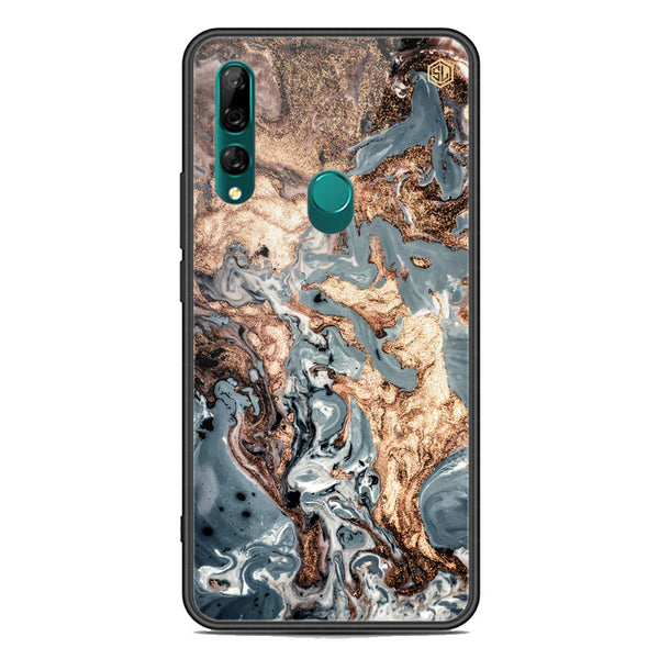 Marble Series Soft Phone Case - Premium Glass Case - Design 5 - Huawei Y9 Prime 2019