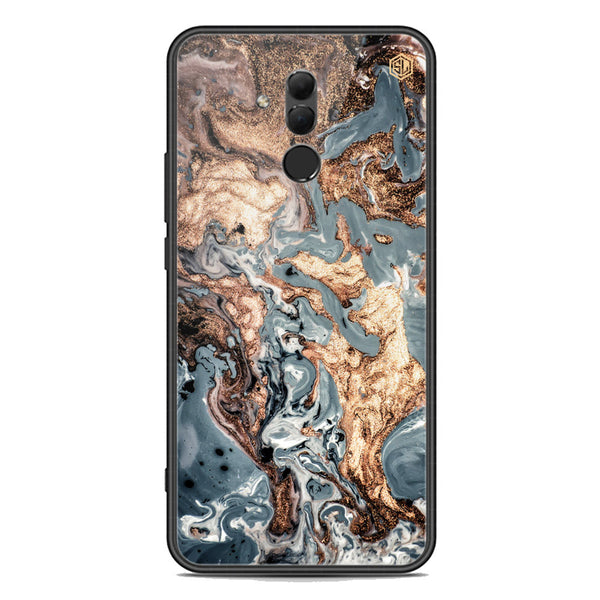 Marble Series Soft Phone Case - Premium Glass Case - Design 5 - Huawei Mate 20 Lite