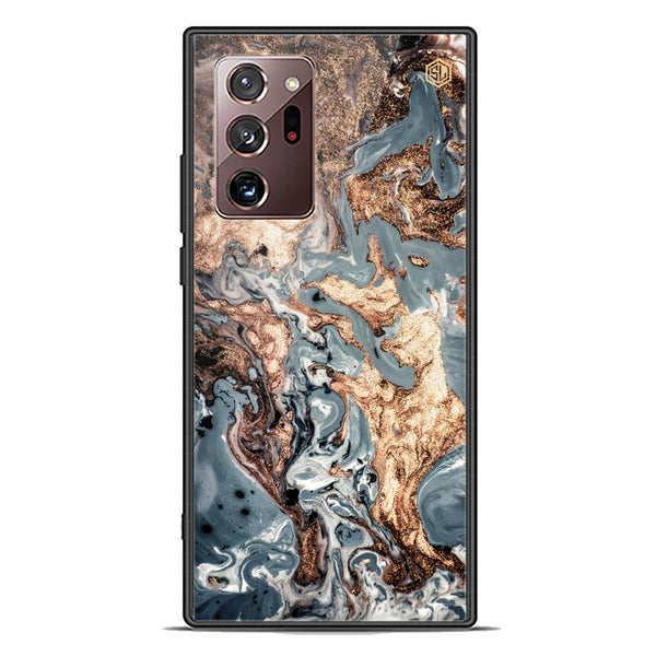 Marble Series Soft Phone Case - Premium Glass Case - Design 5 - Samsung Galaxy Note 20 Ultra