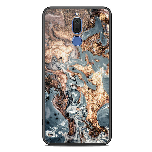 Marble Series Soft Phone Case - Premium Glass Case - Design 5 - Huawei Mate 10 Lite