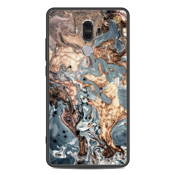 Marble Series Soft Phone Case - Premium Glass Case - Design 5 - Huawei Mate 9