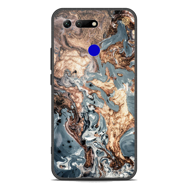 Marble Series Soft Phone Case - Premium Glass Case - Design 5 - Huawei Honor View 20