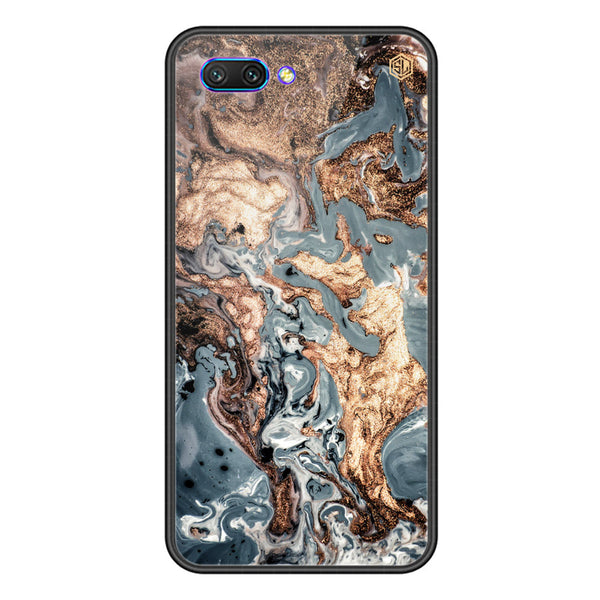 Marble Series Soft Phone Case - Premium Glass Case - Design 5 - Huawei Honor 10