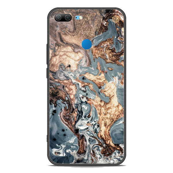 Marble Series Soft Phone Case - Premium Glass Case - Design 5 - Huawei Honor 9 Lite