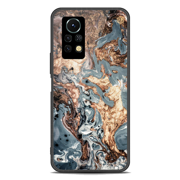 Marble Series Soft Phone Case - Premium Glass Case - Design 5 - Infinix Note 11 Pro