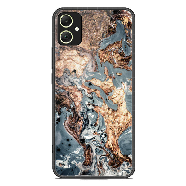 Marble Series Soft Phone Case - Premium Glass Case - Design 5 - Samsung Galaxy A05