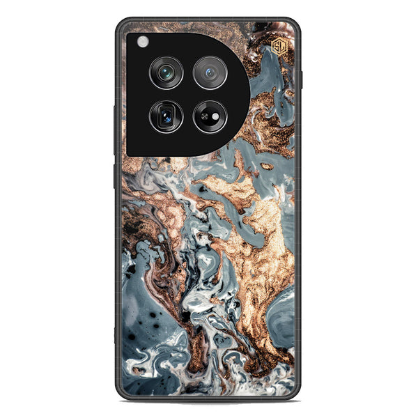 Marble Series Soft Phone Case - Premium Glass Case - Design 5 - OnePlus 12
