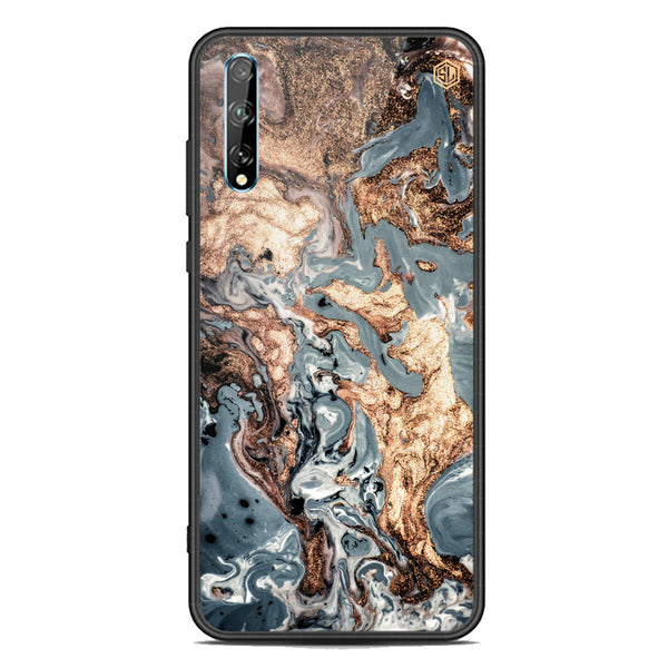 Marble Series Soft Phone Case - Acrylic Case - Design 5 - - Huawei Y8p