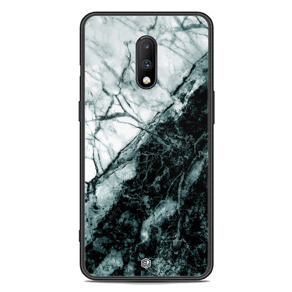 Marble Series Soft Phone Case - Premium Glass Case - Design 6 - OnePlus 7