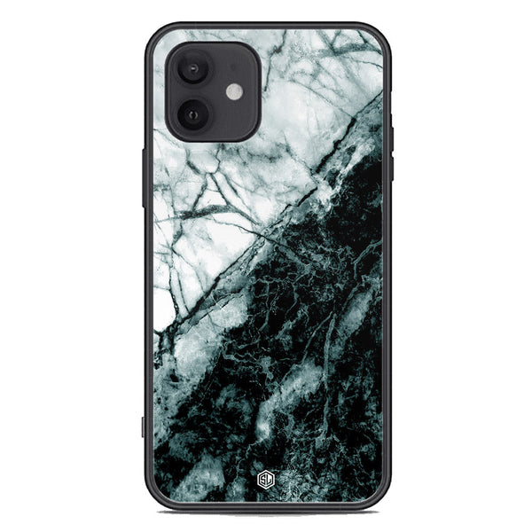 Marble Series Soft Phone Case - Premium Glass Case - Design 6 - iPhone 12