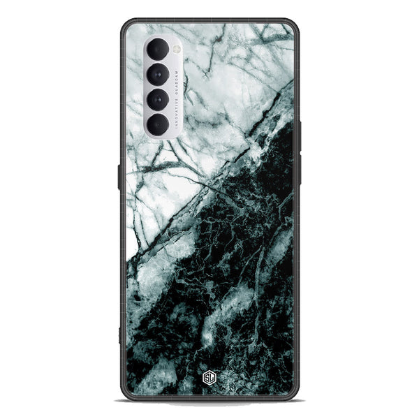 Marble Series Soft Phone Case - Premium Glass Case - Design 6 - Oppo Reno 4 Pro 5G