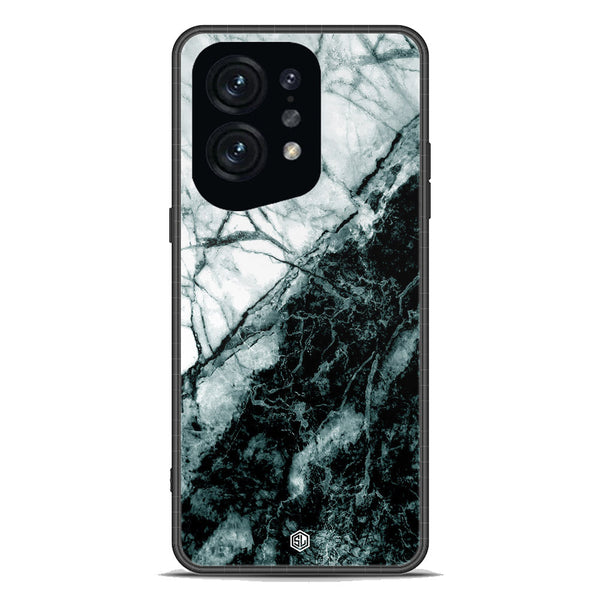 Marble Series Soft Phone Case - Premium Glass Case - Design 6 - Oppo Find X5