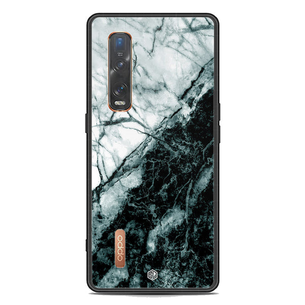 Marble Series Soft Phone Case - Premium Glass Case - Design 6 - Oppo Find X2 Pro