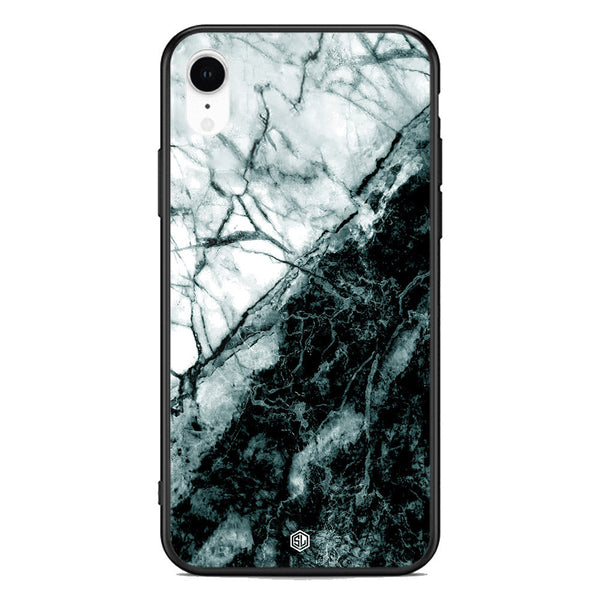 Marble Series Soft Phone Case - Premium Glass Case - Design 6 - iPhone XR