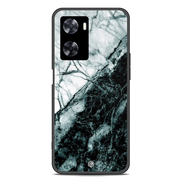Marble Series Soft Phone Case - Premium Glass Case - Design 6 - Oppo A77 4G