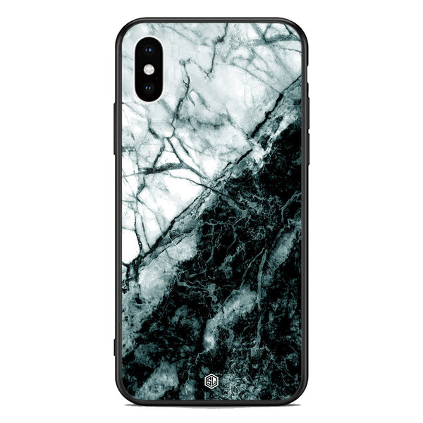 Marble Series Soft Phone Case - Premium Glass Case - Design 6 - iPhone XS Max