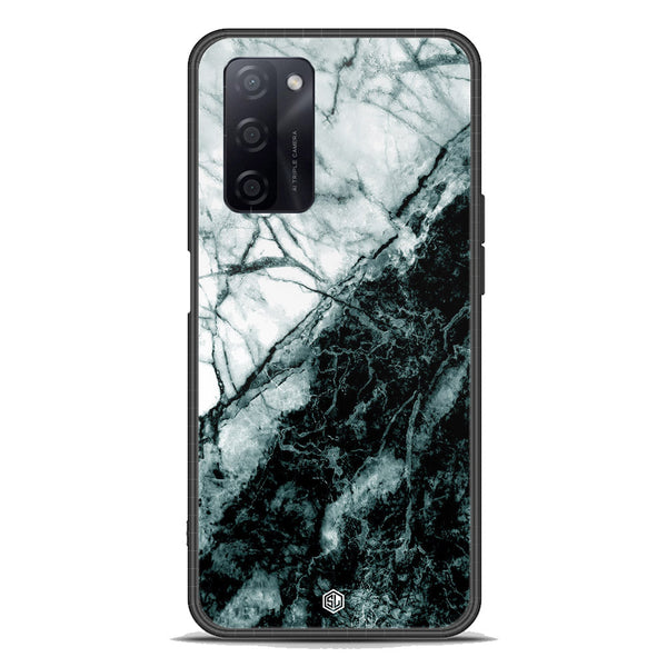 Marble Series Soft Phone Case - Premium Glass Case - Design 6 - Oppo A55 5G