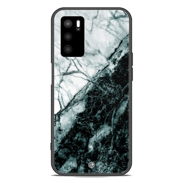 Marble Series Soft Phone Case - Premium Glass Case - Design 6 - Oppo A16s