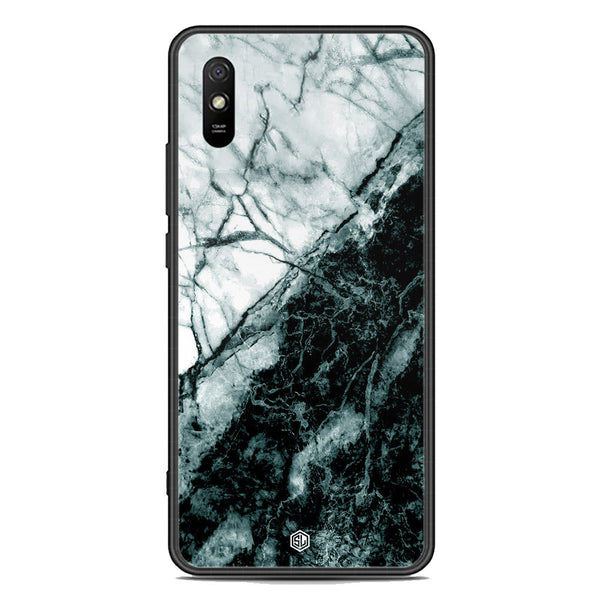 Marble Series Soft Phone Case - Premium Glass Case - Design 6 - Xiaomi Redmi 9A