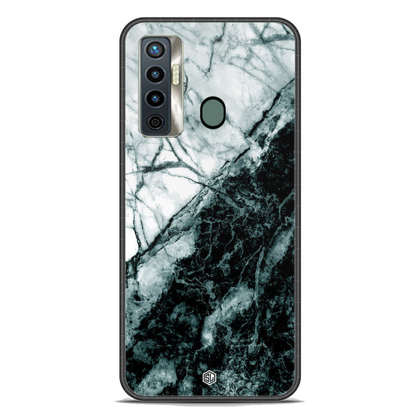 Marble Series Soft Phone Case - Premium Glass Case - Design 6 - Tecno Camon 17