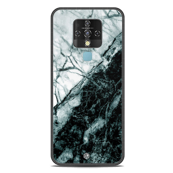 Marble Series Soft Phone Case - Premium Glass Case - Design 6 - Tecno Camon 16
