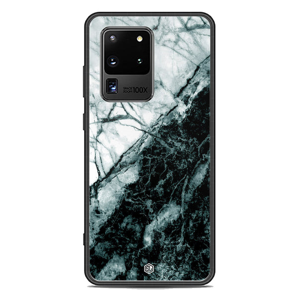 Marble Series Soft Phone Case - Premium Glass Case - Design 6 - Samsung Galaxy S20 Ultra