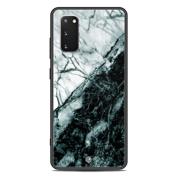 Marble Series Soft Phone Case - Premium Glass Case - Design 6 - Samsung Galaxy S20 Plus