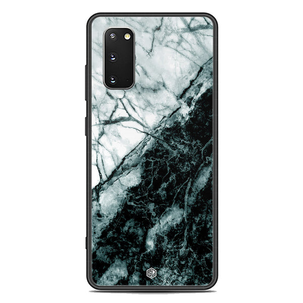 Marble Series Soft Phone Case - Premium Glass Case - Design 6 - Samsung Galaxy S20