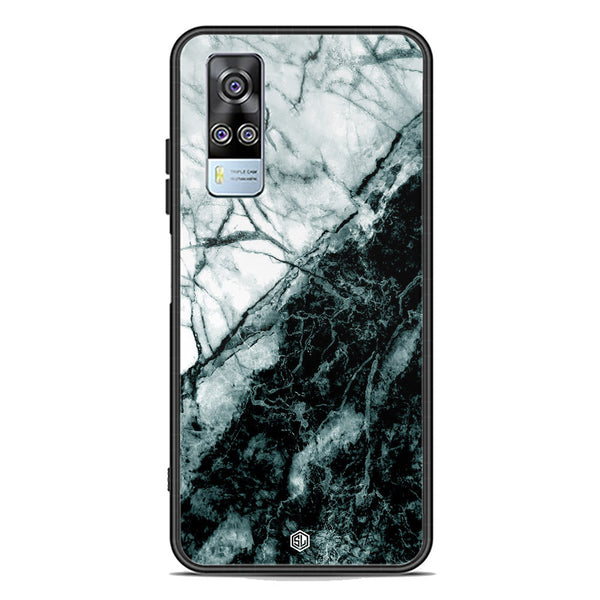 Marble Series Soft Phone Case - Premium Glass Case - Design 6 - Vivo Y51 (2020 December)