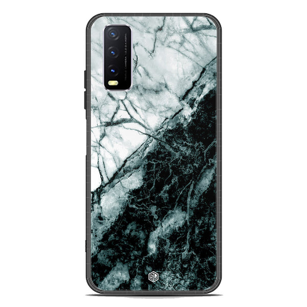 Marble Series Soft Phone Case - Premium Glass Case - Design 6 - Vivo Y20i