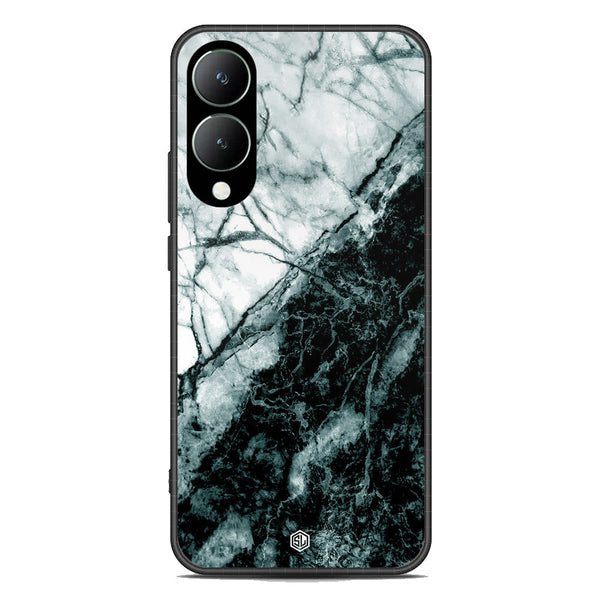 Marble Series Soft Phone Case - Premium Glass Case - Design 6 - Vivo Y17s