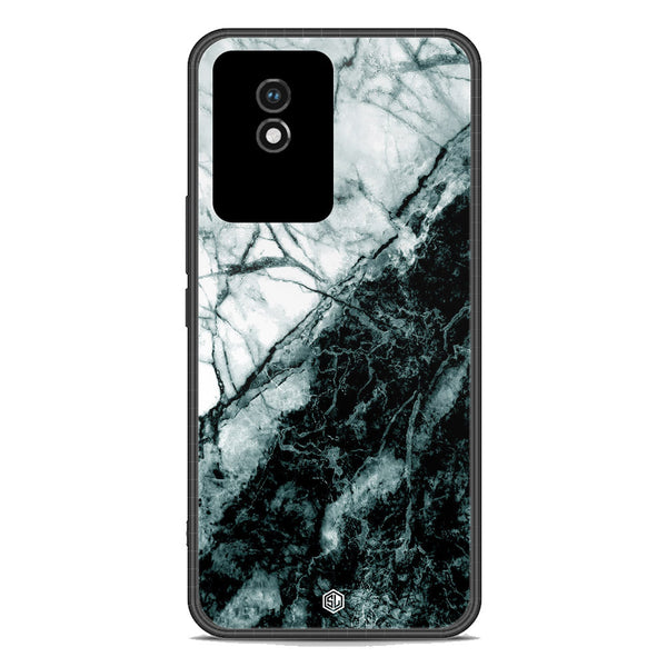 Marble Series Soft Phone Case - Premium Glass Case - Design 6 - Vivo Y02A