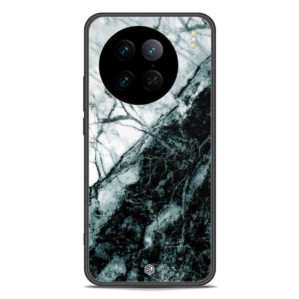 Marble Series Soft Phone Case - Premium Glass Case - Design 6 - Vivo X90 Pro