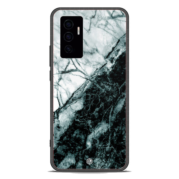 Marble Series Soft Phone Case - Premium Glass Case - Design 6 - Vivo V23e