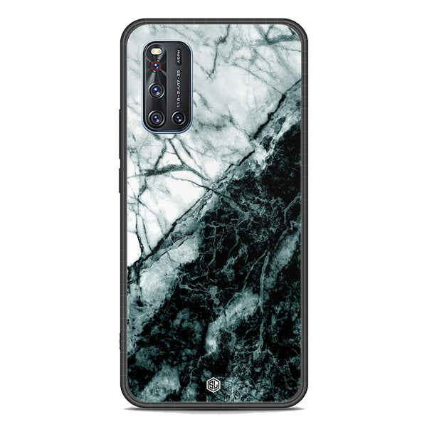Marble Series Soft Phone Case - Premium Glass Case - Design 6 - Vivo V19